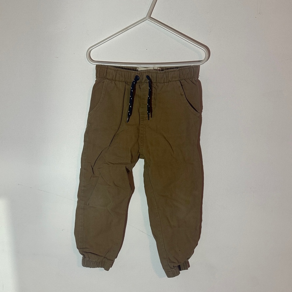 Free Planet Kids Brown Jogger Pants